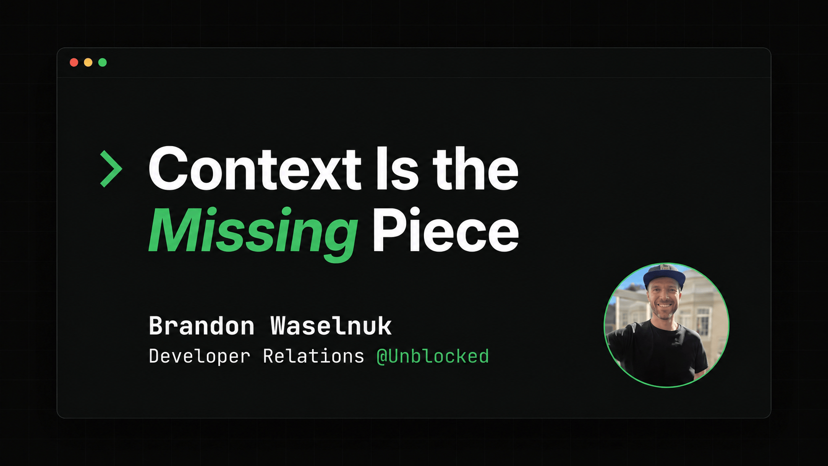 Building the Context Engine AI Agents Need