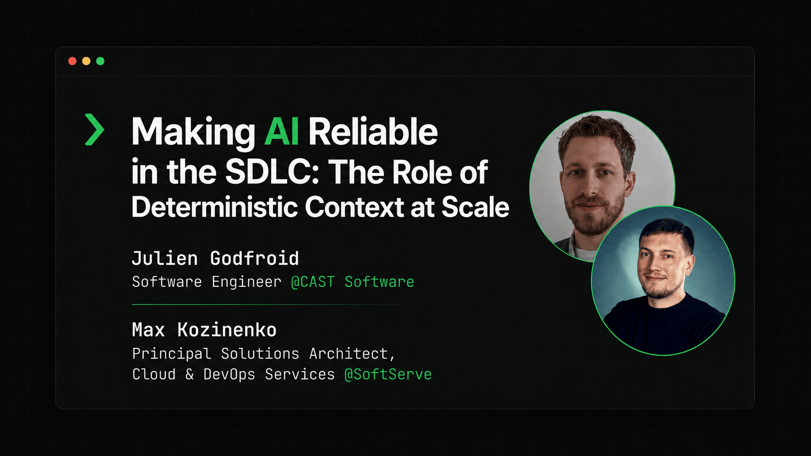 Making AI Reliable in the SDLC