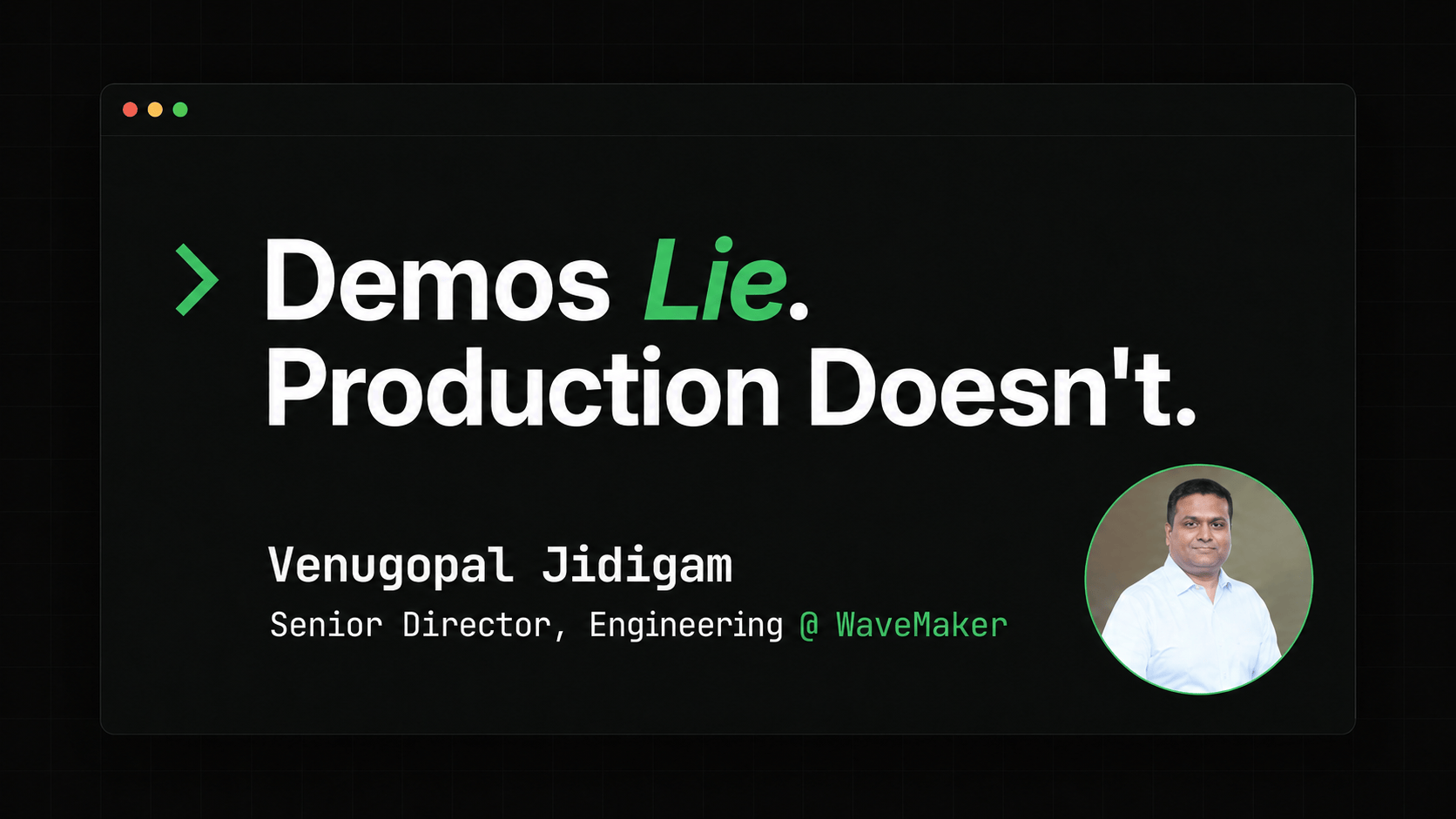 From Demo to Production: Why Agentic AI Systems Fail